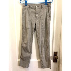 Standard JAMES PERSE Beige Estilo Cotton Linen Pants Trousers  Women's Size 25